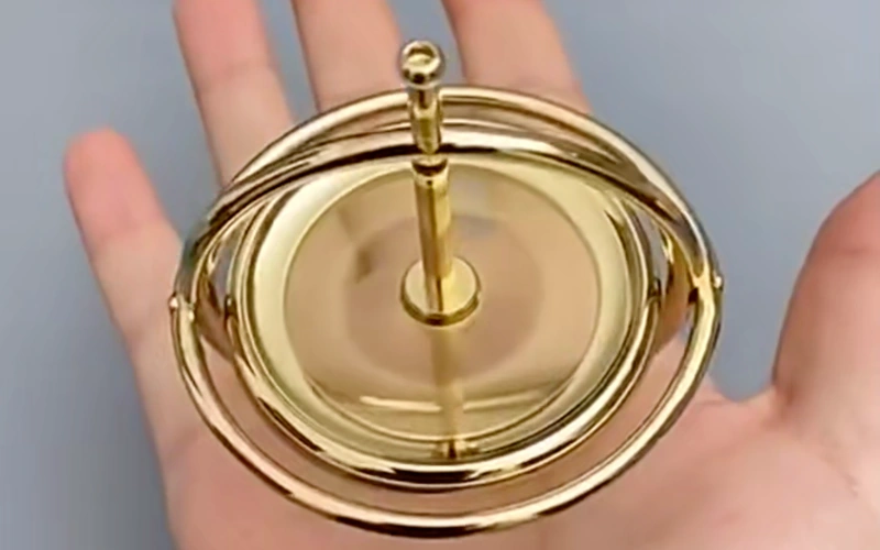 Metal Fingertip Gyroscope Anti Gravity Stress Relief Toy