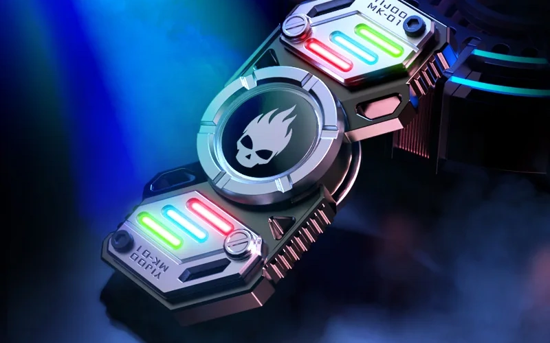 Metal LED Fidget Spinner Stress Relief Toy