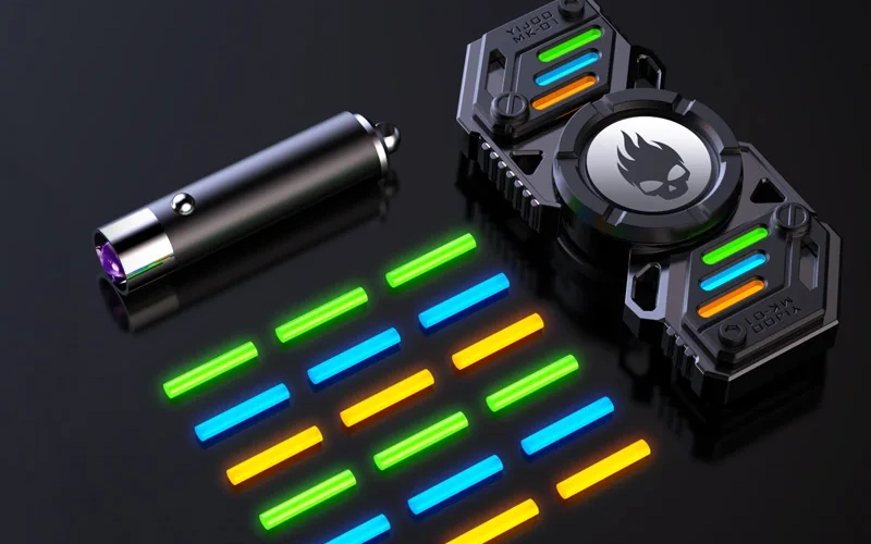 Metal LED Fidget Spinner Stress Relief Toy