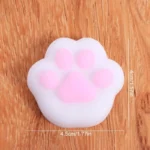 mini cat paw silicone squeeze fidget toy banner 3