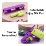 mini gravity printing fidget toy gun for stress relief banner 5