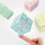 mini infinity cube fidget toy anxiety relief banner 1