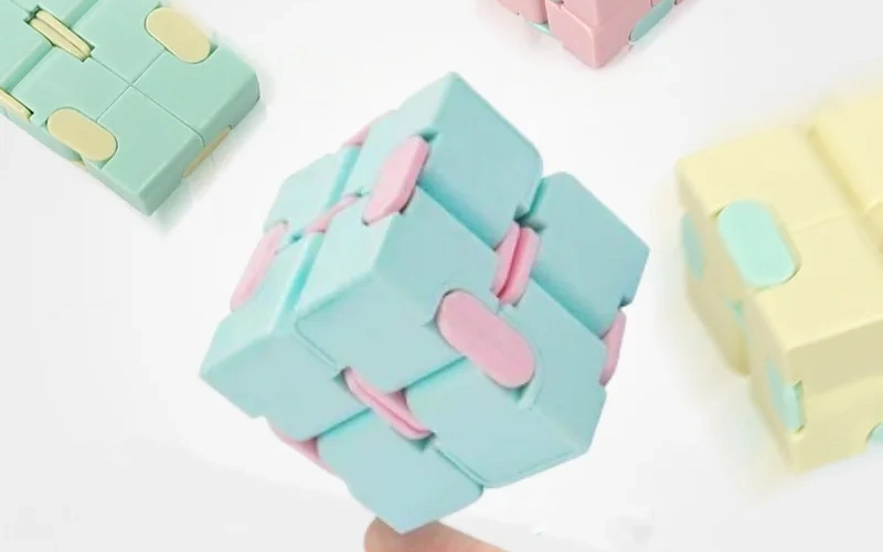 Mini Infinity Cube Fidget Toy Anxiety Relief