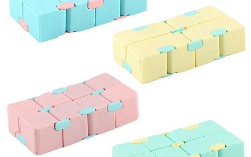 Mini Infinity Cube Fidget Toy Anxiety Relief