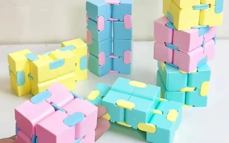 Mini Infinity Cube Fidget Toy Anxiety Relief