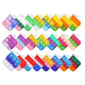mini party favors pop fidget keychain banner 1
