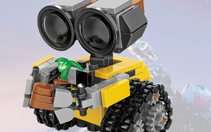 Mini Robot Building Blocks Assembly Toy Set