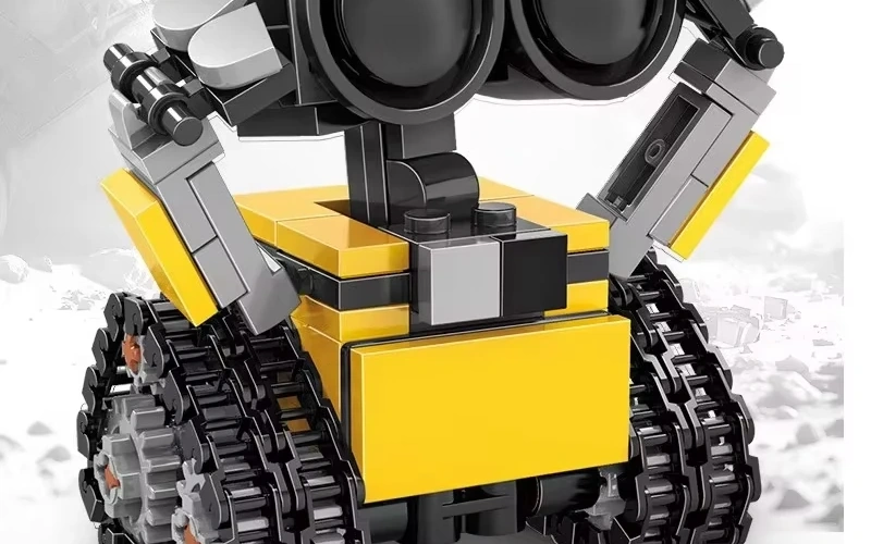 Mini Robot Building Blocks Assembly Toy Set