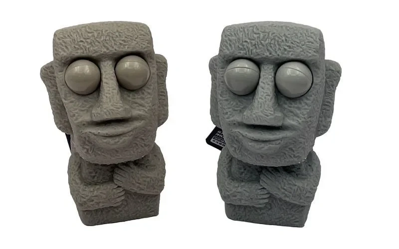 Moai Statue Stress Relief Toy with Funny Expression