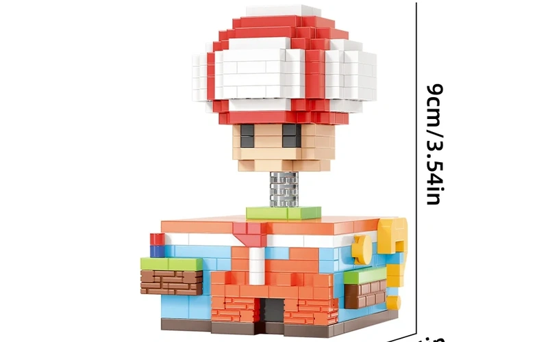 Mushroom Building Blocks Stress Relief Sensory Fidget Toy