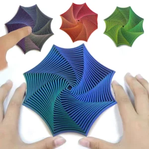 octagonal geometric fidget toy for stress relief banner 2