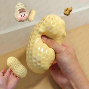 peanut stress ball squishy sensory fidget toy banner 1