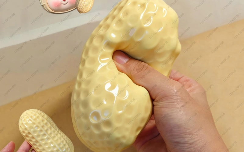 Peanut Stress Ball Squishy Sensory Fidget Toy