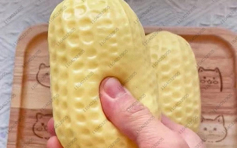 Peanut Stress Ball Squishy Sensory Fidget Toy