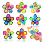 pop bubble fidget spinner sensory stress relief toy banner 3