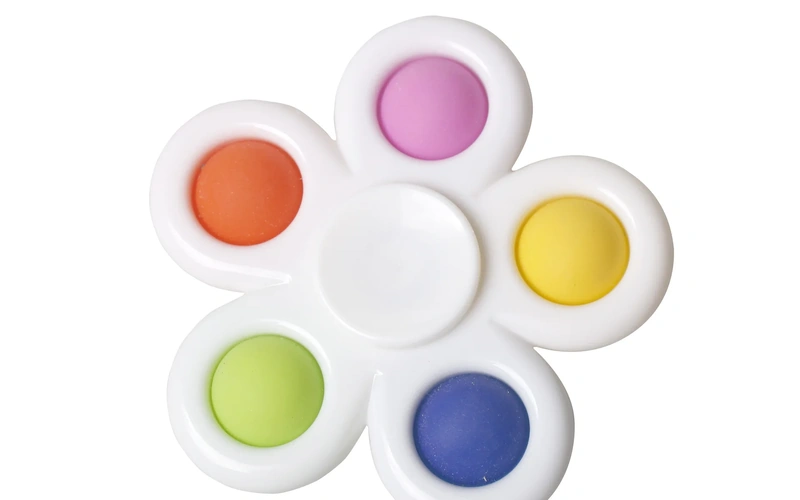 Pop Bubble Fidget Spinner Sensory Stress Relief Toy
