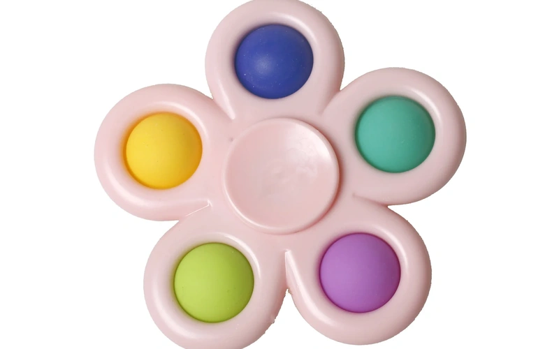 Pop Bubble Fidget Spinner Sensory Stress Relief Toy