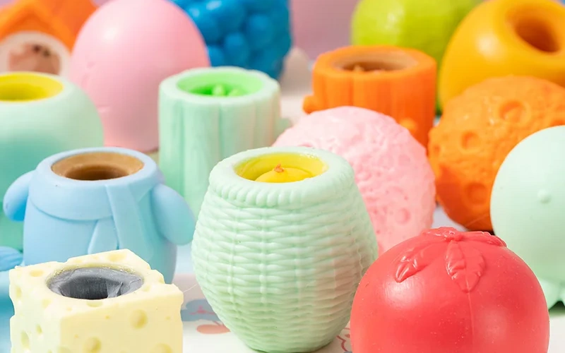 Pop Up Squeeze Cup Fidget Stress Toy