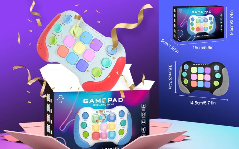 Quick Push Electronic Game Pad Fidget Toy