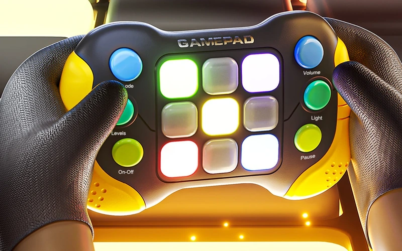 Quick Push Electronic Game Pad Fidget Toy