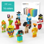 rainbow cube building blocks diy kids toy banner 6