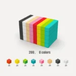 rainbow cube building blocks diy kids toy banner 9