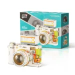 retro camera building blocks diy model toy banner 8