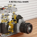 retro camera building blocks moc educational toy banner 6