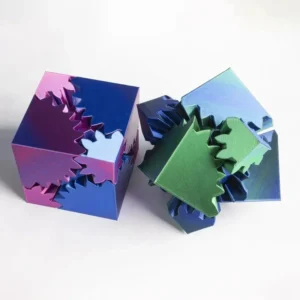 rotating gear ball cube fidget stress relief toy banner 1