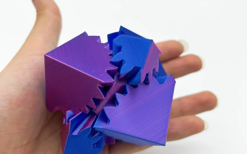 Rotating Gear Ball Cube Fidget Stress Relief Toy