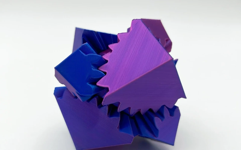 Rotating Gear Ball Cube Fidget Stress Relief Toy