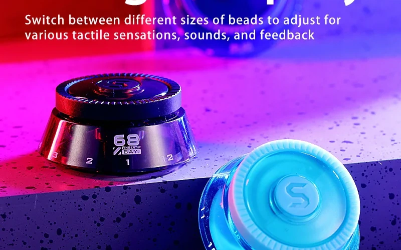 Round Slider Push Fidget Spinner Stress Toy