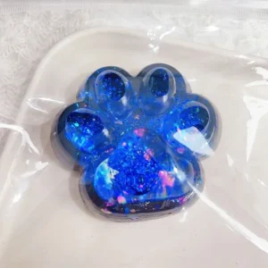 sequin cat paw squishy slow rising stress toy banner 1