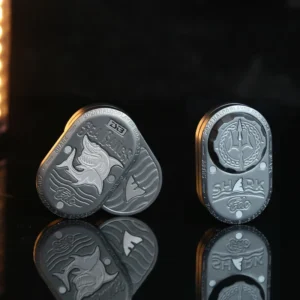 shark edc metal fidget slider stress relief banner 1