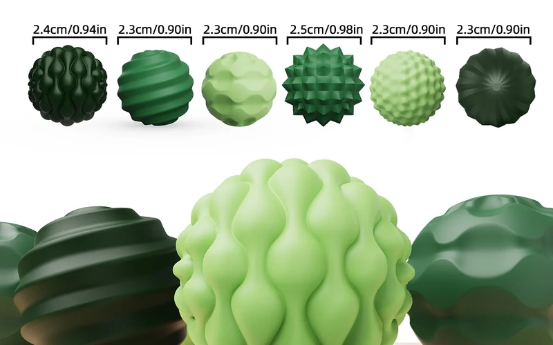 Silicone Magnetic Fidget Balls Stress Relief Sensory Toys