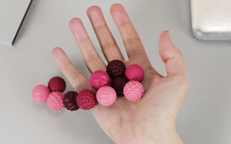 Silicone Magnetic Fidget Balls Stress Relief Sensory Toys