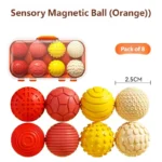silicone magnetic sensory fidget balls stress relief toy banner 5