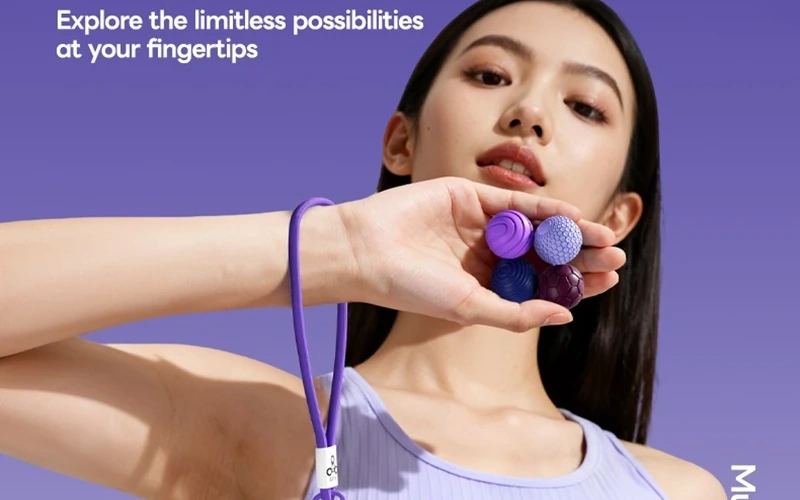 Silicone Magnetic Sensory Fidget Balls Stress Relief Toy