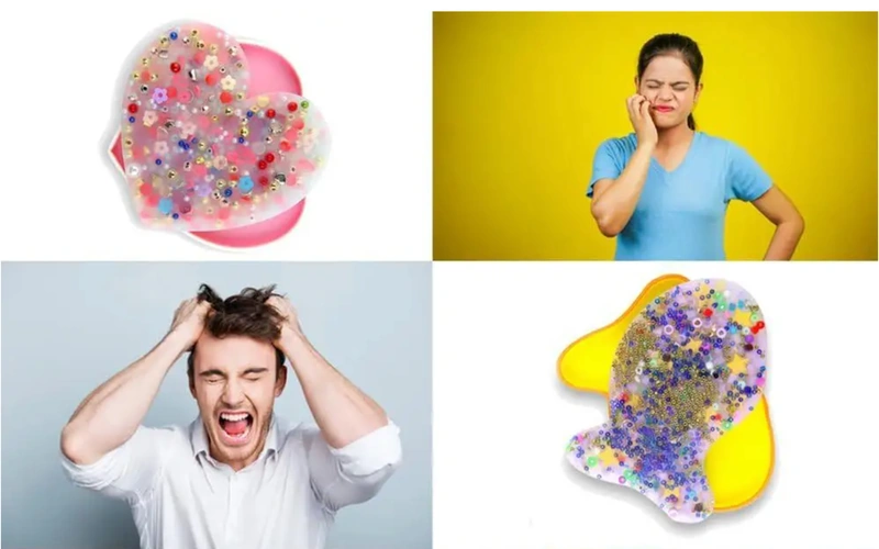 Skin Picking Pad Fidget Sensory Stress Relief Toy