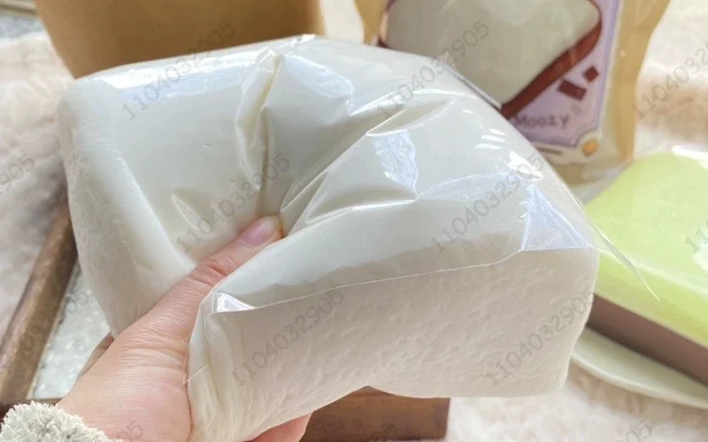 Slow Rising Squishy Milk Cake Stress Relief Toy