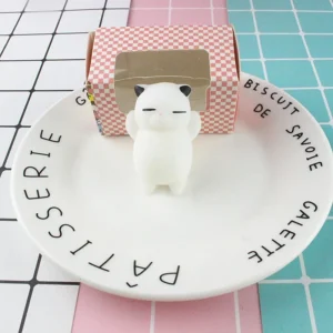 soft silicone squishy cat stress relief toy banner 1