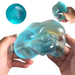 soft transparent blue maltose squishy stress relief toy banner 1