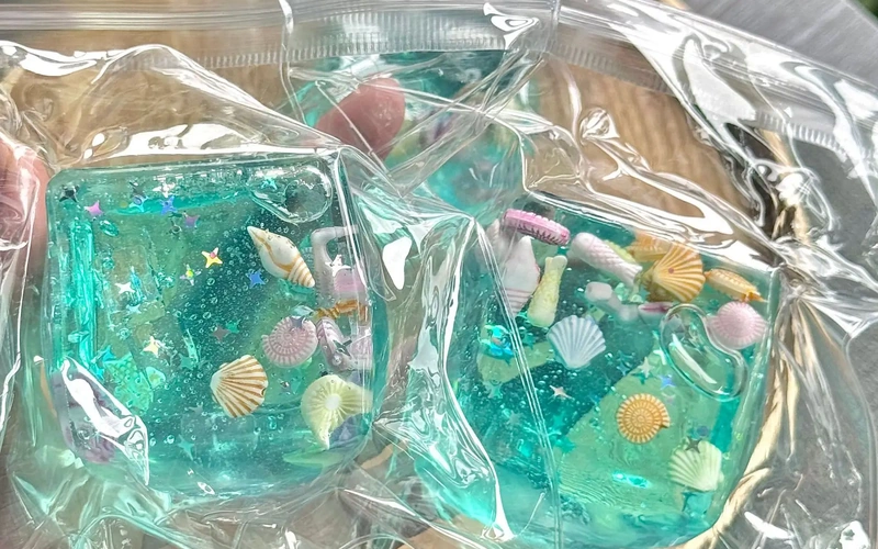 Soft Transparent Star Squishy Fidget Toy for Stress Relief