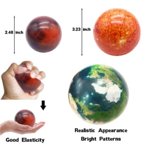 solar system planet stress balls educational toy set banner 2