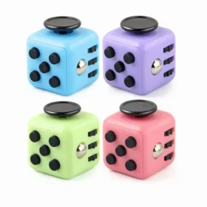solid color fidget cube stress relief toy banner 1