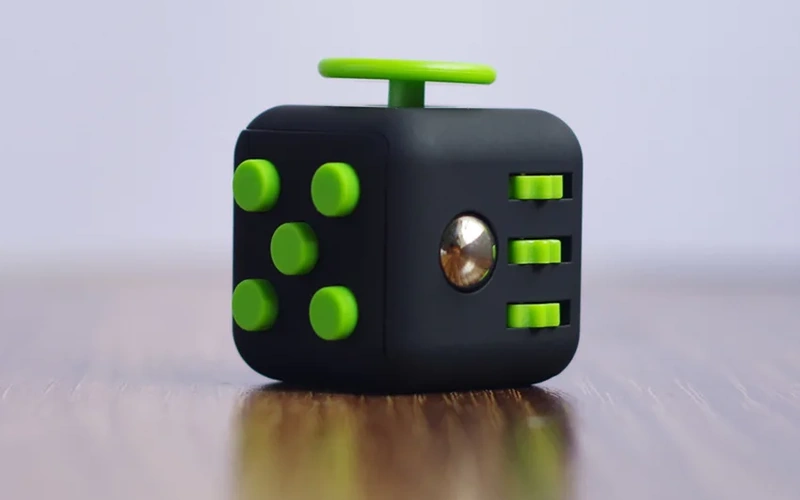 Solid Color Fidget Cube Stress Relief Toy