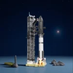 space rocket building block set for kids banner 1