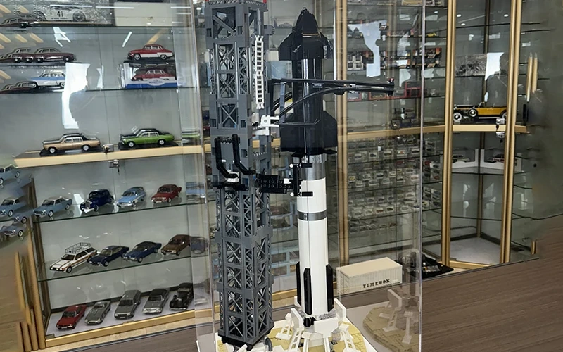 Space Rocket Building Block Set for Kids