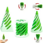 spiral cone fidget toy impossible pyramid sculpture banner 4