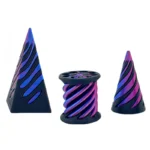 spiral cone fidget toy impossible pyramid sculpture banner 7